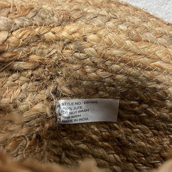 NATURAL Jute Tote Bag - Picture 7 of 8